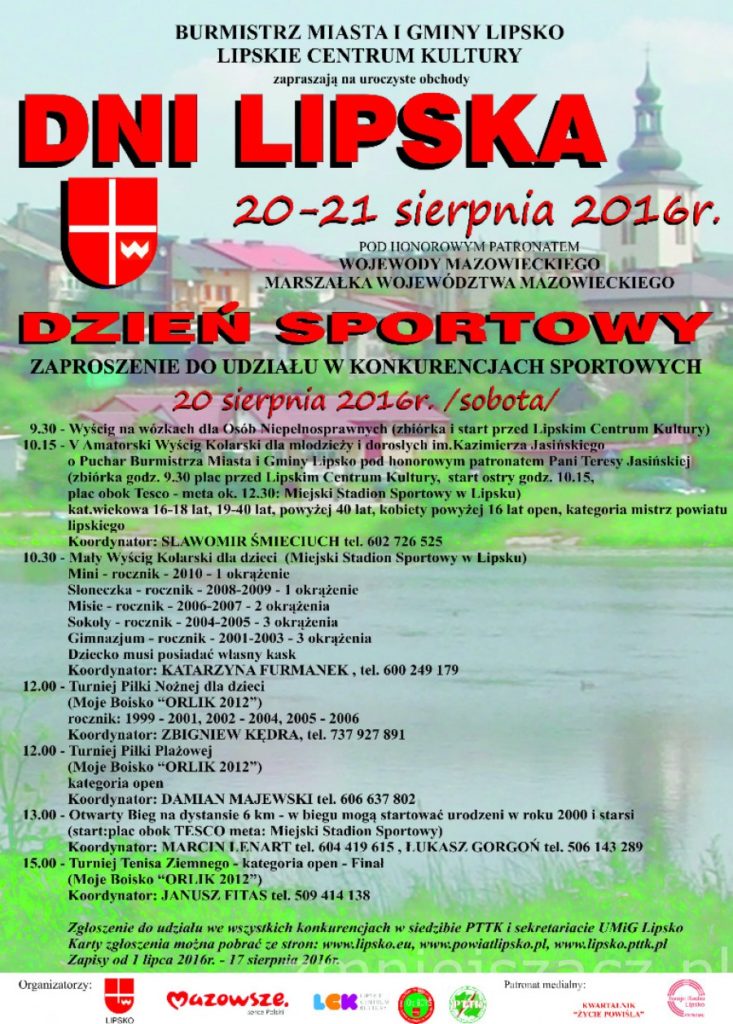 XXI Dni Lipska – Dzień Sportu