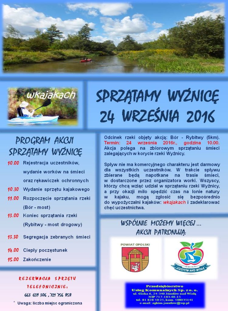 sprzątamy Wyżnicę 2016