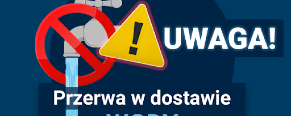 Przerwa w dostawie wody z ujęcia w Józefowie nad Wisłą