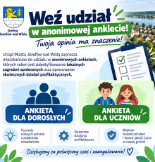 Weź udział w anonimowej ankiecie – Twoja opinia ma znaczenie!